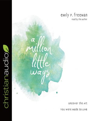 Million Little Ways - Audiobook
